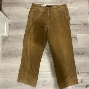 Michael Brandon Tan Corduroy Trousers